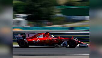 Hungarian Grand Prix: Sebastian Vettel sets new lap record to top final practice session