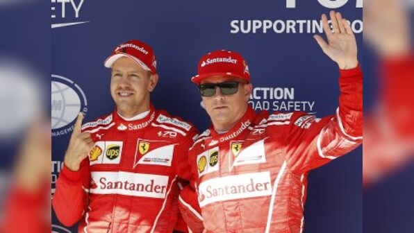 Hungarian Grand Prix: Sebastian Vettel takes pole, Kimi Raikkonen finishes 2nd to seal Ferrari front-row lockout