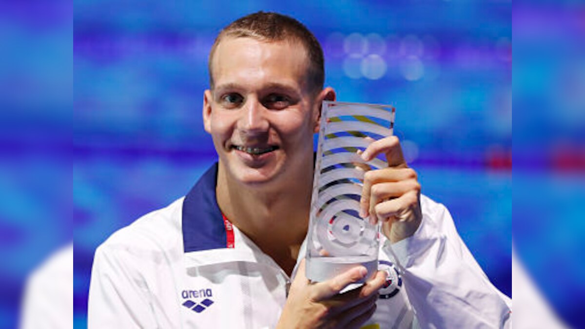 FINA World Championships: Caeleb Dressel finishes event with record-equalling seven golds