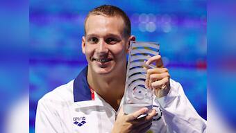 FINA World Championships: Caeleb Dressel finishes event with record-equalling seven golds