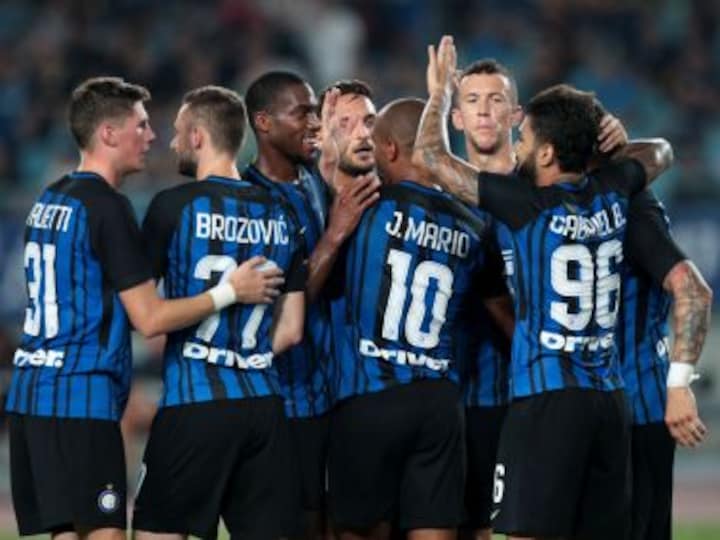 Pre-season friendlies: Stevan Jovetic fires Inter Milan to narrow win over Lyon on bumpy Shanghai pitch