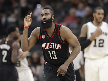 NBA: James Harden scores 41 points to propel Rockets to victory over Pelicans; Giannis Antetokounmpo helps Bucks win NBA: James Harden scores 41 points to propel Rockets to victory over Pelicans; Giannis Antetokounmpo helps Bucks win