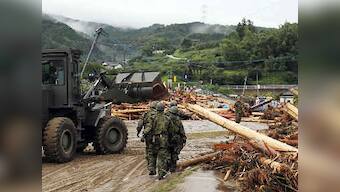 Japan floods: Death toll rises to 20 as search operations hit, weather agency forecasts more rainfall