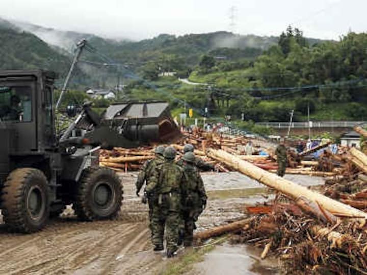 Japan floods: Death toll rises to 20 as search operations hit, weather agency forecasts more rainfall