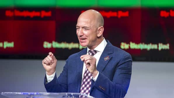 Amazon CEO Jeff Bezos becomes world's richest man with a net worth of $141.9 bn