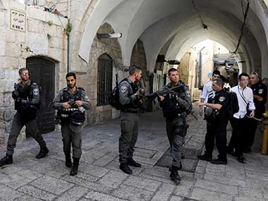 Jerusalem shooting: Protests erupt after Israeli govt stops men under 50 from entering Haram al-Sharif mosque Jerusalem shooting: Protests erupt after Israeli govt stops men under 50 from entering Haram al-Sharif mosque