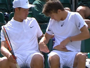 Wimbledon 2017: Boys' doubles team forced to change underwear after all-white rule violation Wimbledon 2017: Boys' doubles team forced to change underwear after all-white rule violation