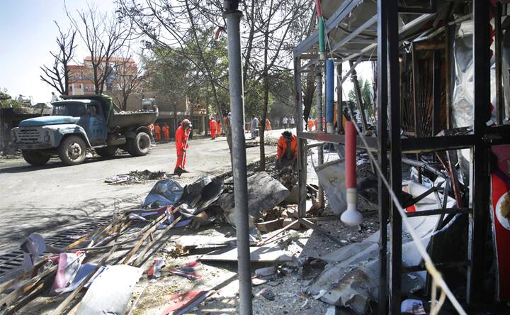 Kabul attack: 26 killed, 41 injured after car bomb strikes bus; Taliban claims responsibility Kabul attack: 26 killed, 41 injured after car bomb strikes bus; Taliban claims responsibility