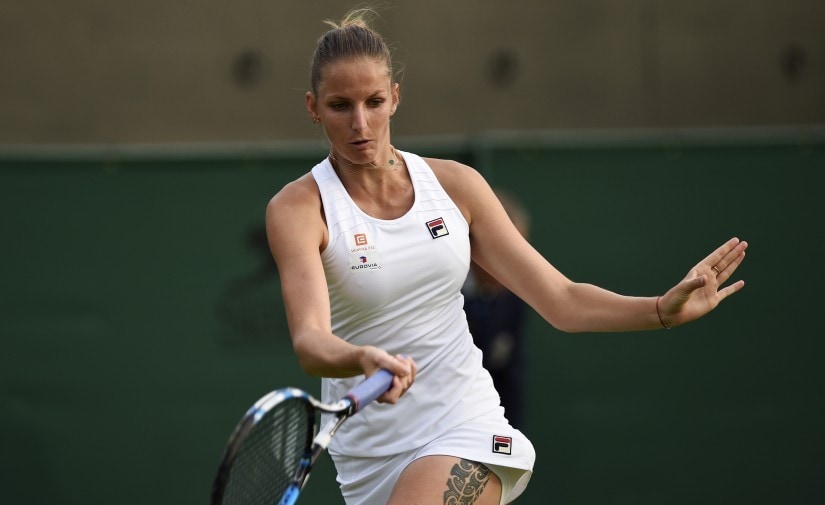 Karolina Pliskova won the grass court at Eastbourne ahead of Wimbledon and is in great form. Reuters