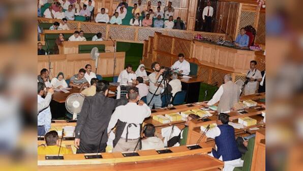 GST rollout: Jammu and Kashmir scribes cry attack on press freedom as speaker restricts coverage of Assembly debate