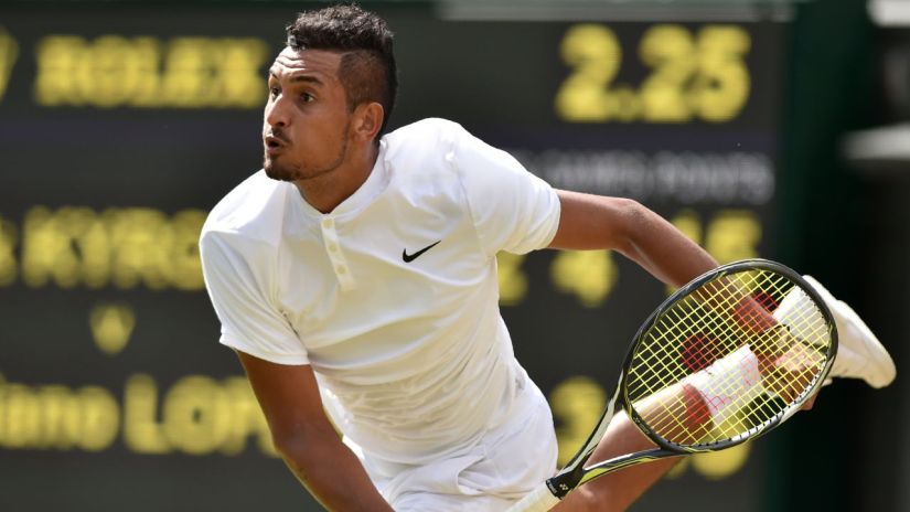 Will Kyrgios deliver on his audacious talent. AFP