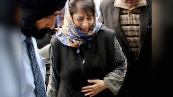 Mehbooba Mufti meets Rajnath Singh to dicsuss law and order situation in Jammu and Kashmir