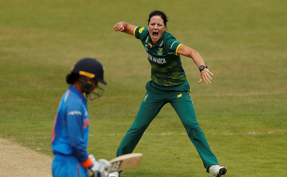 India lost the services of Smriti Mandhana early in pursuit of 274 as Marizanne Kapp dismissed her for 4. Reuters