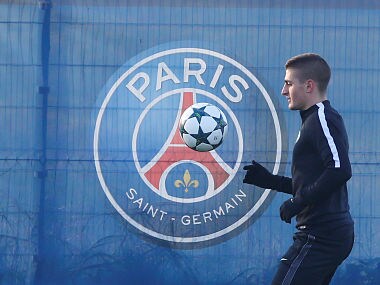 File image of Paris Saint-Germain's Marco Verratti. Reuters