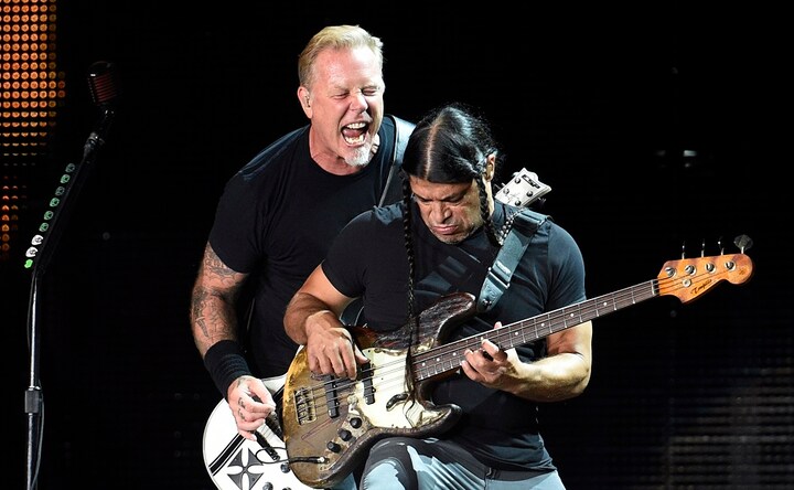 Metallica perform in California as part of North American tour in support of new album