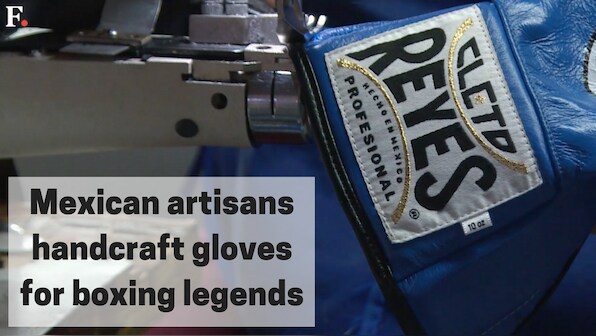 Watch: Mexico artisans handcraft gloves for boxing legends