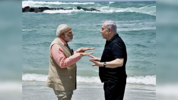 Narendra Modi in Israel: PM witnesses water desalination process at Haifa's Olga Beach