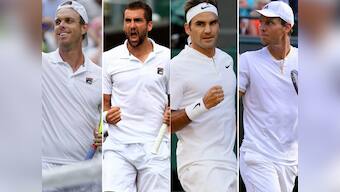Wimbledon 2017, men’s semis preview: Federer eyes history in Berdych clash, big-servers Cilic-Querrey face off