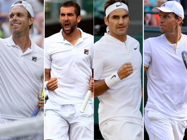 Wimbledon 2017, men’s semis preview: Federer eyes history in Berdych clash, big-servers Cilic-Querrey face off Wimbledon 2017, men’s semis preview: Federer eyes history in Berdych clash, big-servers Cilic-Querrey face off