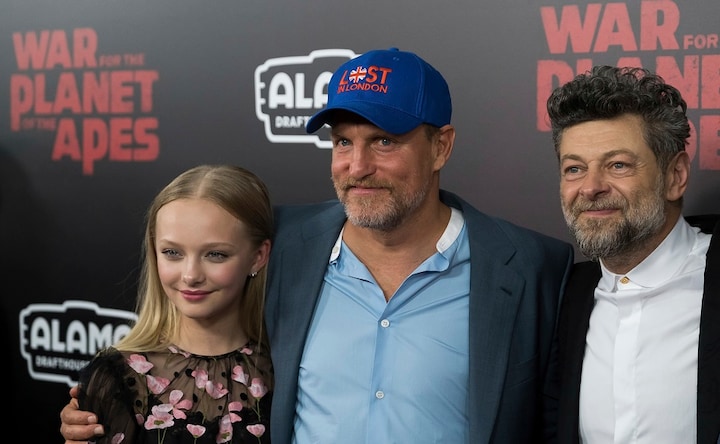 War for the Planet of the Apes: Woody Harrelson, Steve Zahn attend screening of film in New York