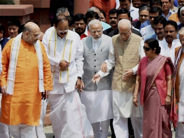 Venkaiah Naidu quits BJP, files nomination papers for vice-presidential elections, says leaving is painful Venkaiah Naidu quits BJP, files nomination papers for vice-presidential elections, says leaving is painful