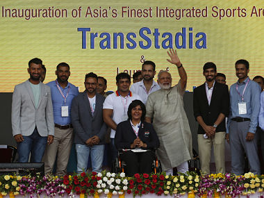 Prime Minister Narendra Modi says India must adopt a culture where choosing sports as a career option is appreciated Prime Minister Narendra Modi says India must adopt a culture where choosing sports as a career option is appreciated