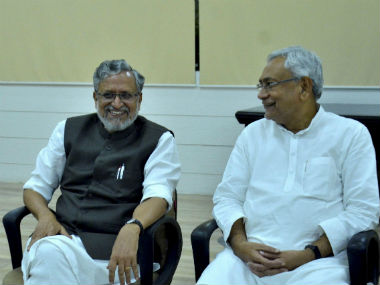 Shiv Sena takes jibe at BJP, asks if aligning with Nitish Kumar has 'made Pakistan happy' Shiv Sena takes jibe at BJP, asks if aligning with Nitish Kumar has 'made Pakistan happy'
