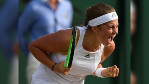 Wimbledon 2017: Jelena Ostapenko blasts Camila Giorgi's father over 'unsportsmanlike' behaviour