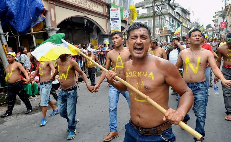 The GJM has claimed that eight of its supporters have been killed in the violence, which peaked after the Mamata Banerjee government decided to make Bengali language compulsory in schools. PTI The GJM has claimed that eight of its supporters have been killed in the violence, which peaked after the Mamata Banerjee government decided to make Bengali language compulsory in schools. PTI