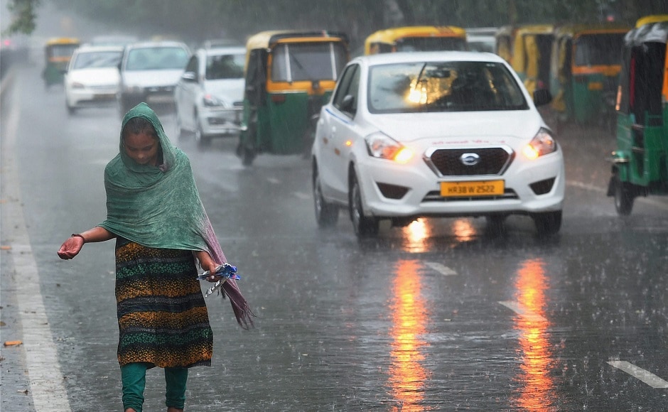 IMD has warned of heavy rainfall in next 48 hours around parts of Delhi-NCR which will keep temperatures below normal. PTI IMD has warned of heavy rainfall in next 48 hours around parts of Delhi-NCR which will keep temperatures below normal. PTI