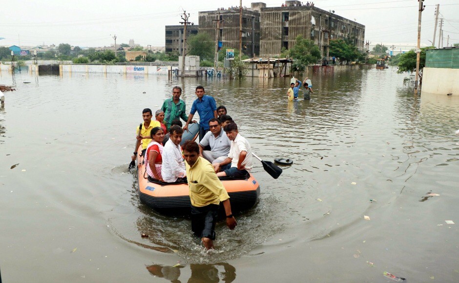 Relief and rescue operations were intensified in the badly-affected districts