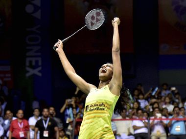 Korea Open Superseries: PV Sindhu defeats He Bingjiao to set up title clash with Japan's Nozomi Okuhara Korea Open Superseries: PV Sindhu defeats He Bingjiao to set up title clash with Japan's Nozomi Okuhara