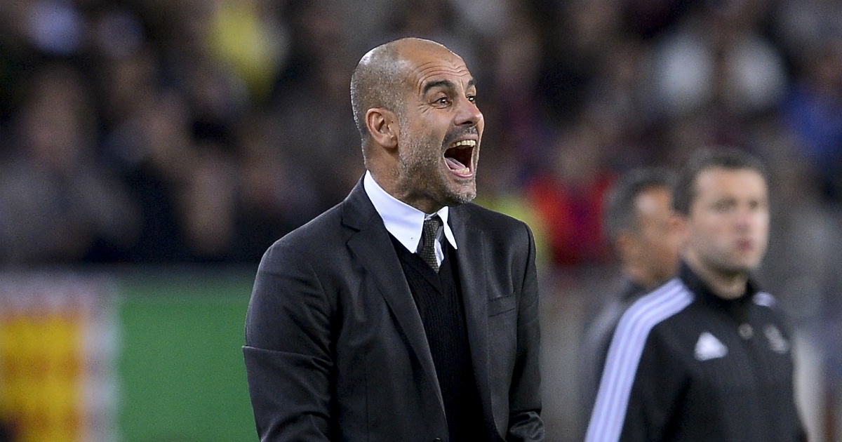 Premier League Manchester City manager Pep Guardiola