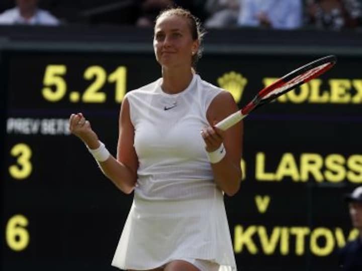 Wimbledon 2017: Petra Kvitova felt like a 'slow animal' during second-round exit from tournament