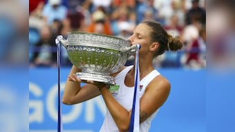 Eastbourne International victory strengthens Karolina Pliskova's Wimbledon favourite tag