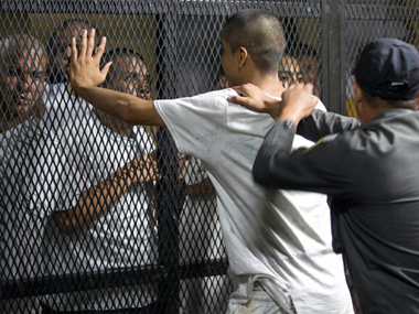 Inmates set Guyana prison on fire: One officer dead, eight injured as four prisoners escape Inmates set Guyana prison on fire: One officer dead, eight injured as four prisoners escape