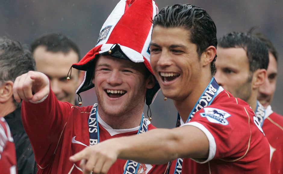 Rooney's partnership with Cristiano Ronaldo saw United win three Premier League titles and a Champions League before Ronaldo left for Real Madrid. Reuters. Rooney's partnership with Cristiano Ronaldo saw United win three Premier League titles and a Champions League before Ronaldo left for Real Madrid. Reuters.