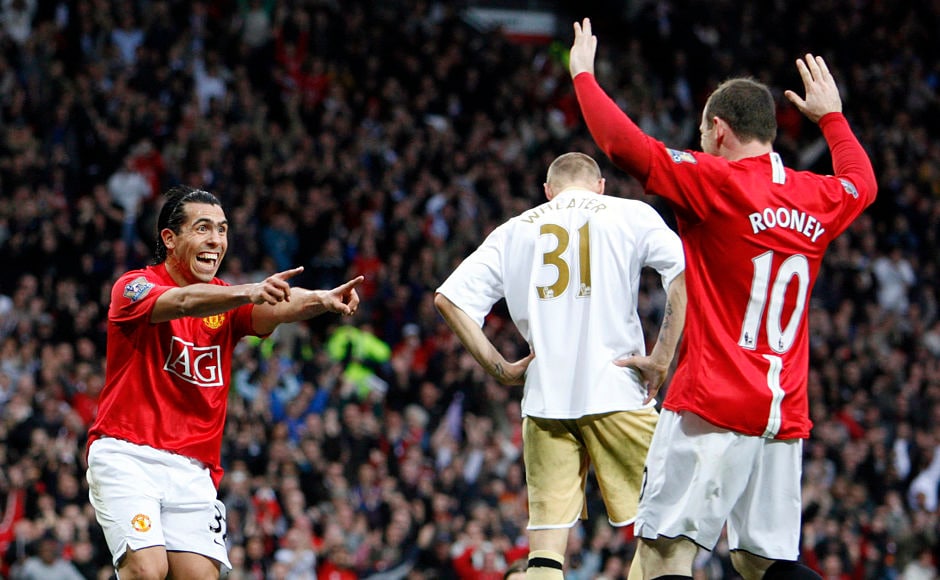 The Carlos Tevez and Wayne Rooney combo lit-up Old Trafford and had fans looking forward to a potent strike force for the future only for Tevez to join cross-town rivals Manchester City. Reuters The Carlos Tevez and Wayne Rooney combo lit-up Old Trafford and had fans looking forward to a potent strike force for the future only for Tevez to join cross-town rivals Manchester City. Reuters