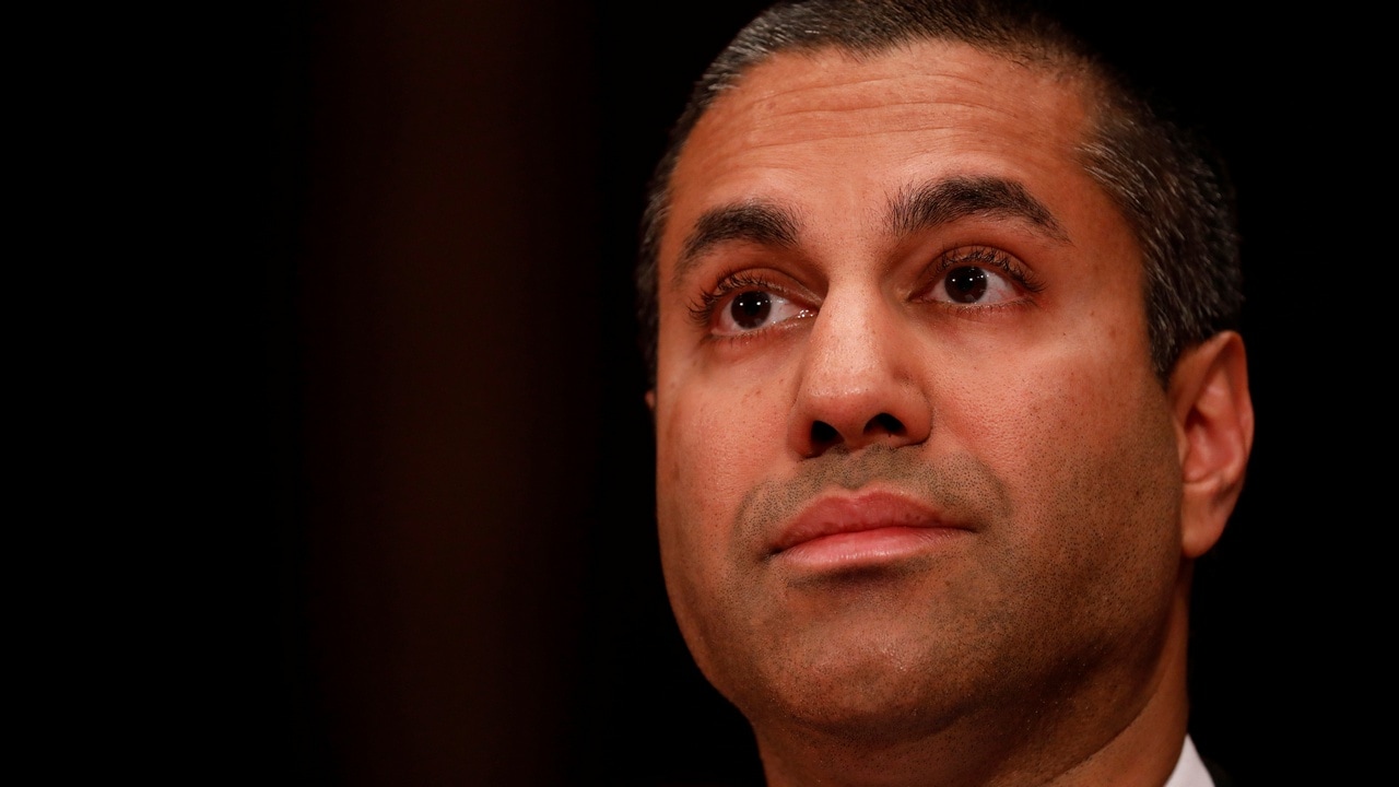 Ajit Pai, Chairman of the Federal Communications Commission Image: Reuters