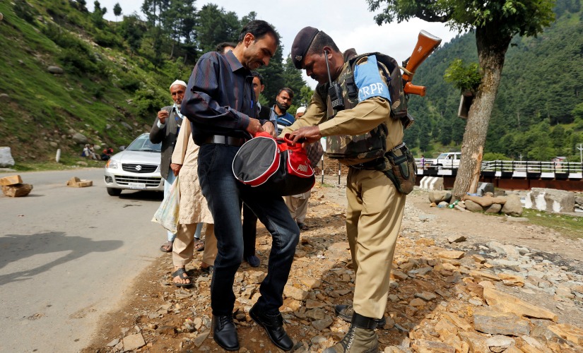 Amarnath Yatra terror attack: Security arrangements tightened in J&K as police launches hunt for LeT terrorists Amarnath Yatra terror attack: Security arrangements tightened in J&K as police launches hunt for LeT terrorists