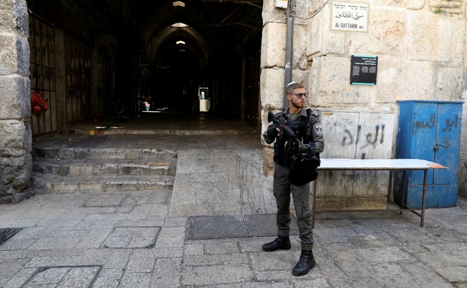 Tensions are often high around the compound, which houses the Aqsa Mosque and the golden Dome of the Rock. The site is managed by Jordanian religious authorities and is adjacent to the Western Wall, a holy site where Jews are permitted to pray. Reuters Tensions are often high around the compound, which houses the Aqsa Mosque and the golden Dome of the Rock. The site is managed by Jordanian religious authorities and is adjacent to the Western Wall, a holy site where Jews are permitted to pray. Reuters