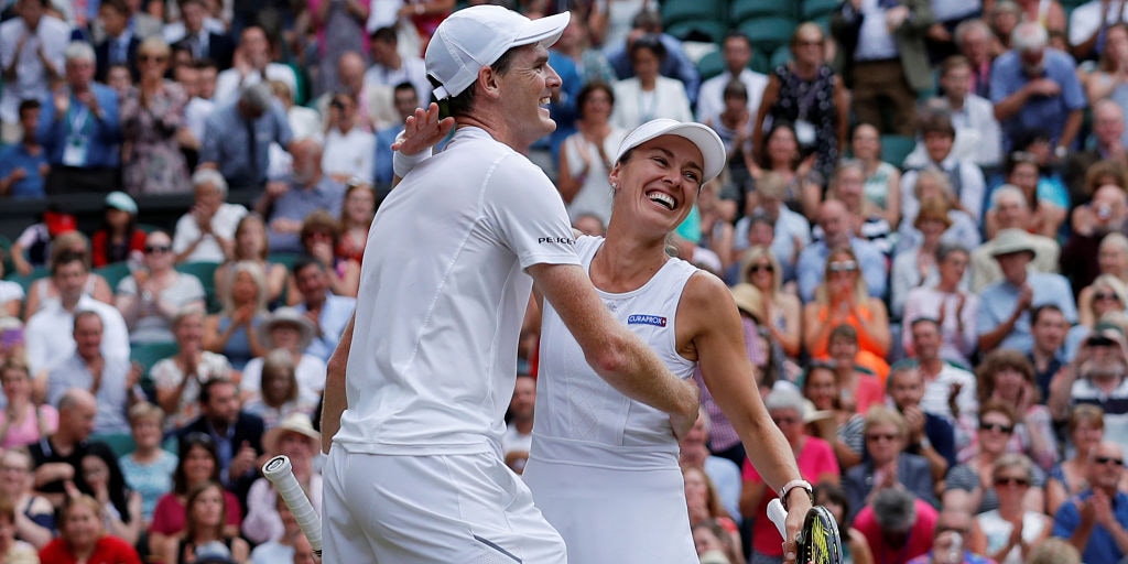 Wimbledon 2017: Martina Hingis, Jamie Murray Clinch Mixed Doubles Title ...