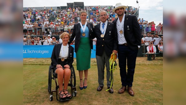 Andy Roddick inducted into Tennis Hall of Fame, says he was lucky to play in the era of the 'Big Four'