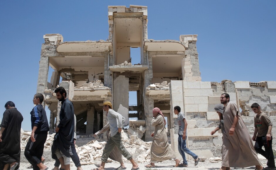 The civilian toll stands at 200 from coalition raids on Raqqa since the US-backed SDF entered the city on 6 June. Reuters