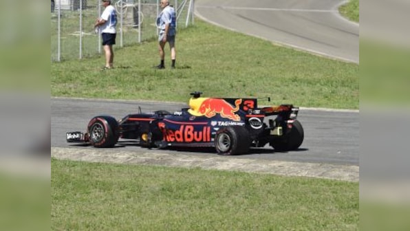 Hungarian Grand Prix: Max Verstappen apologises to Red Bull team-mate Daniel Ricciardo after 'amateur' crash