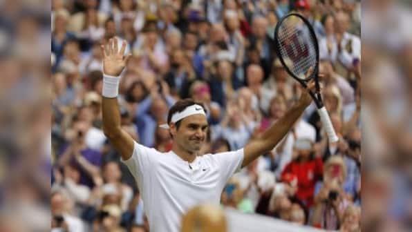 Wimbledon 2017: Roger Federer floors Tomas Berdych with point-perfect serve to earn shot at history