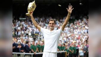 Wimbledon 2017: Roger Federer says he hopes to return to SW19 after clinching eighth title
