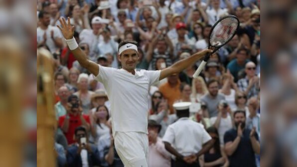 Wimbledon 2015: Roger Federer reaches 50th Grand Slam quarter, Milos Raonic beats Alexander Zverev