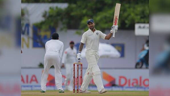 India vs Sri lanka, 1st Test, Day 1: Shikhar Dhawan slams fifty as visitors dominate 1st session