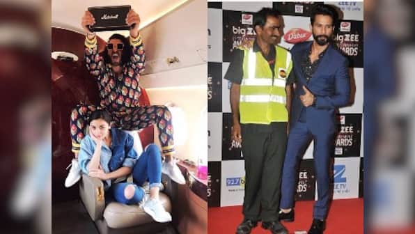 Shahid Kapoor poses with photobomber; Alia, Ranveer on a plane: Social Media Stalkers' Guide